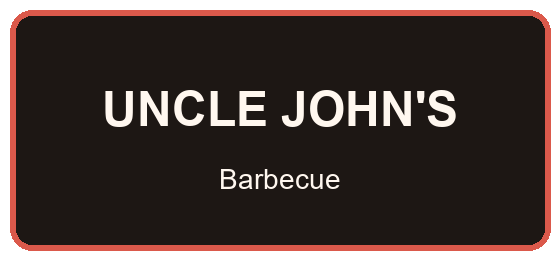 THE ORIGINAL UNCLE JOHNS BARBECUE logo
